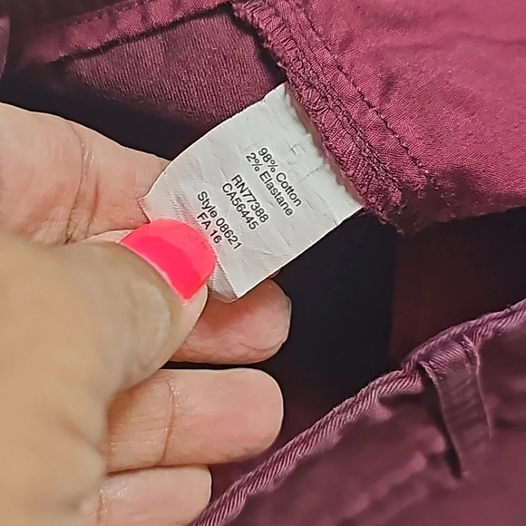 J Crew Frankie Stretch Chinos Sz 2 - Picture 7 of 11